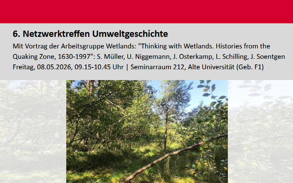 Plakat 6. Netzwerktreffen