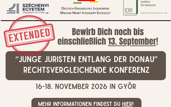 2026-11 Ausschreibung Junge Juristen entlang der Donau