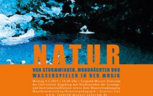 Plakat: Themenkonzert „Natur“