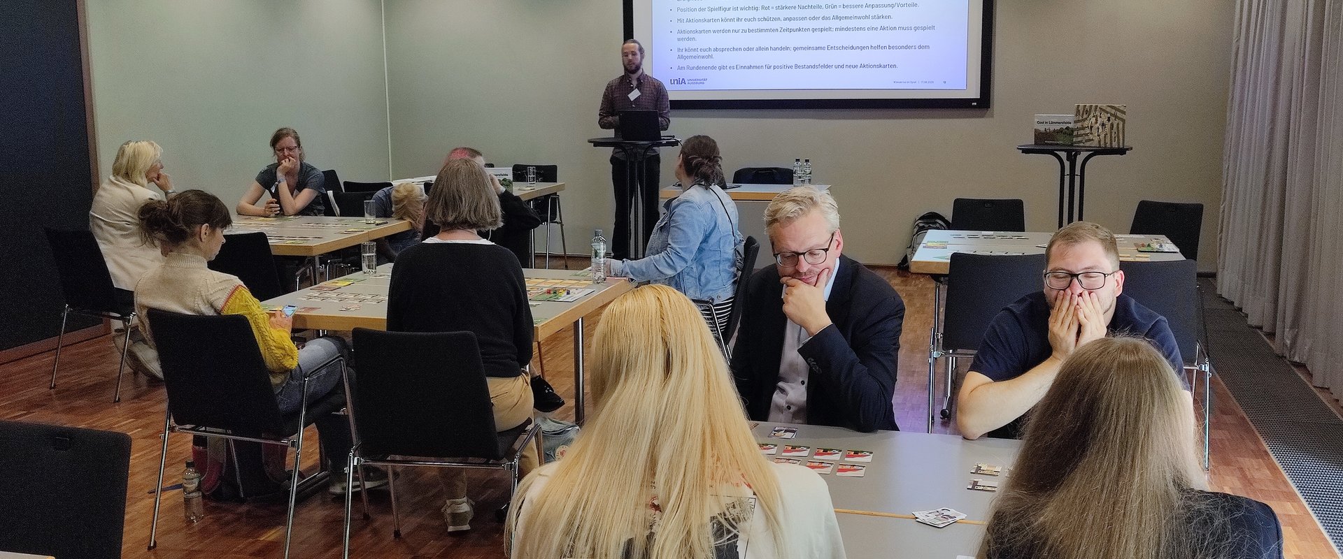 Insights into the workshop "Klimakrise im Spiel"