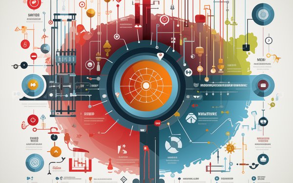 KI-Bild das das Thema der Pudiumsdiskussionsreihe des JFZ darstellt: KI als Transformator