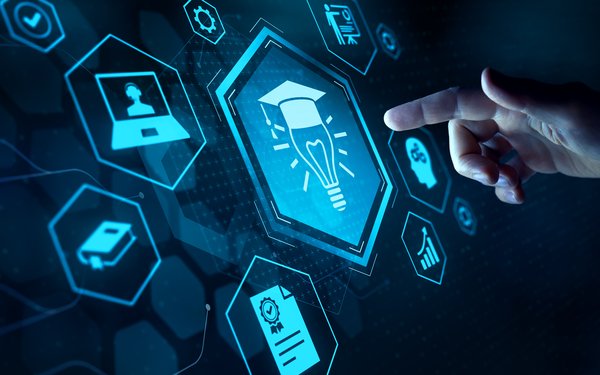 Darstellung der KI-Bildung mit zentraler Bedeutung in der beruflichen Aus- und Weiterbildung