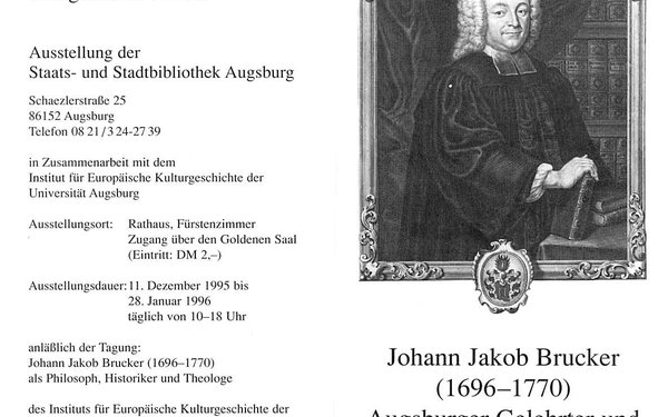 Ausstellung J. Jakob Brucker