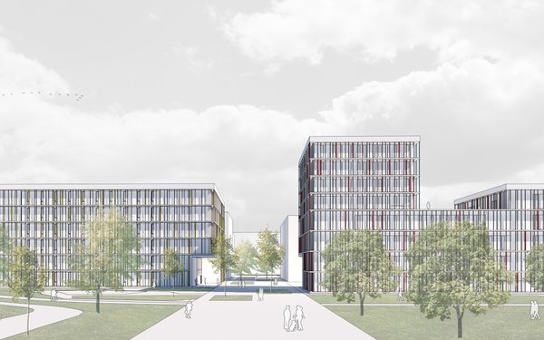 Design of the future medical campus of the University of Augsburg