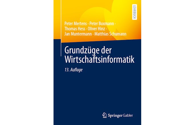 13. Auflage des Lehrbuchs "Grundzüge der Wirtschaftsinformatik" erschienen.