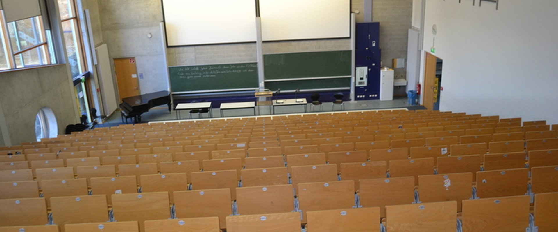 Ansicht des Hörsaal für den Tag der Mathematik