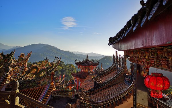 Tempelanlage in Taiwan