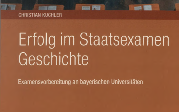 Cover Erfolg im Staatsexamen Geschichte