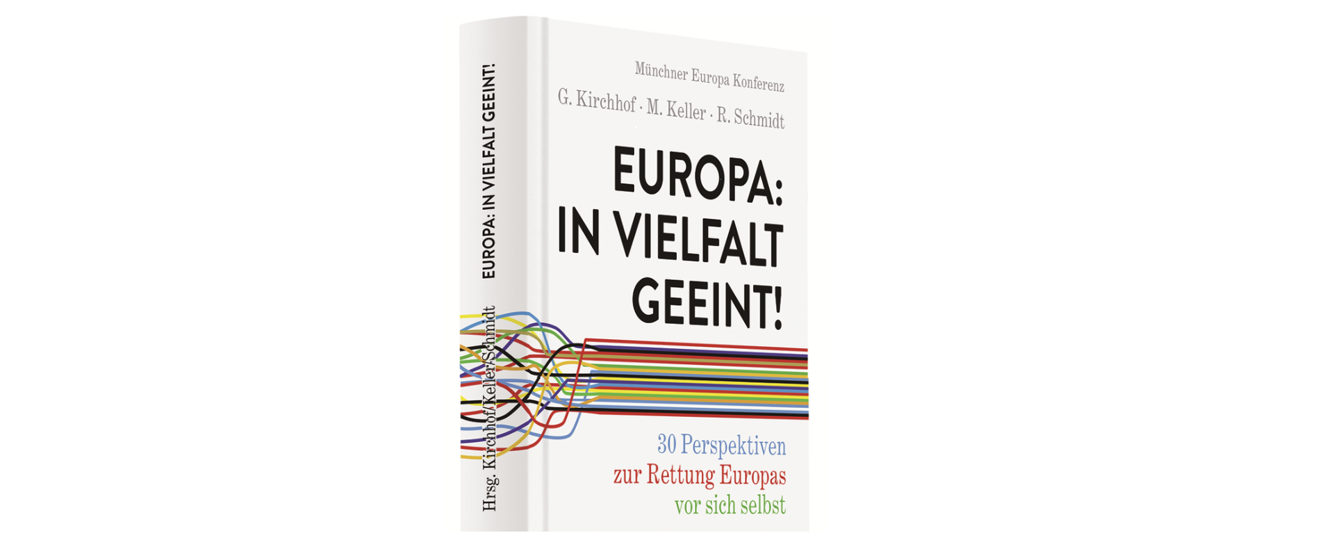 Europa: In Vielfalt geeint! (Buchcover, Format 12x5)