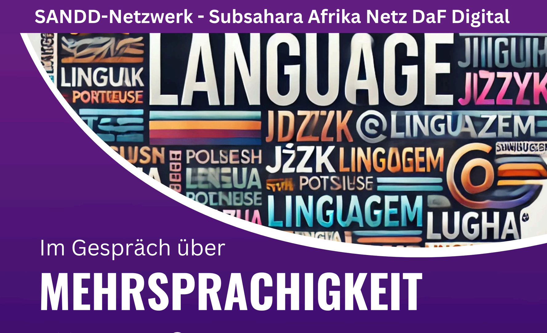Herzliche Einladung zu "Im Gespräch über Mehrsprachigkeit!"