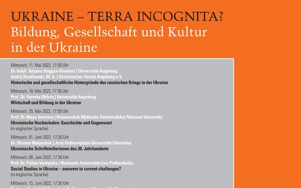 Vortragsreihe Ukraine - terra incognita