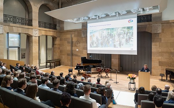 Einblick in die Ehrung der Deutschlandstipendiaten 2025