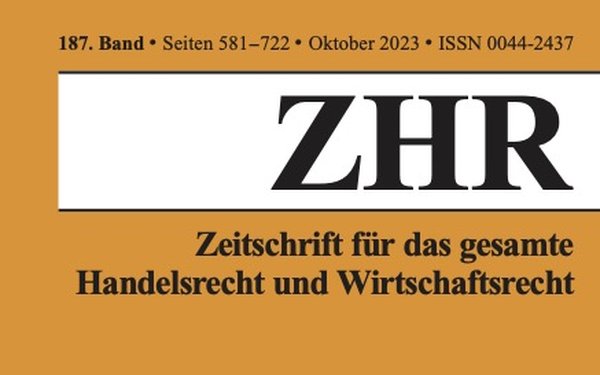 Cover, ZHR 2023 (05), 713-721