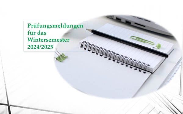 Prüfungsanmeldung WS 24/25