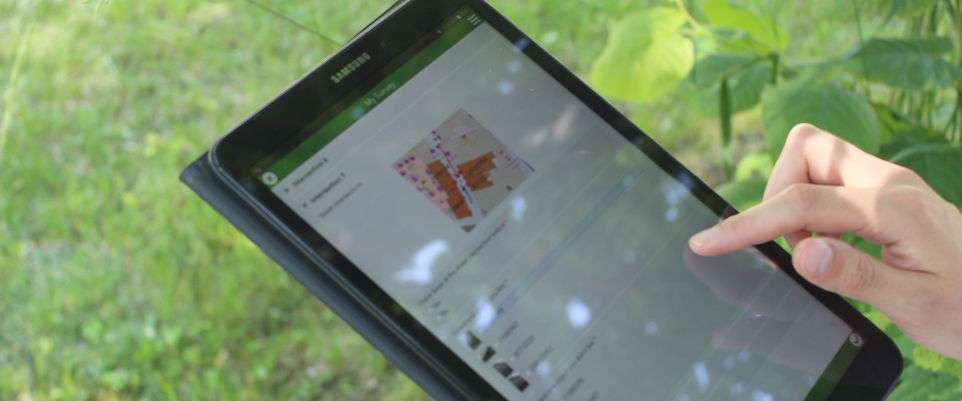 Datenerfassung mit Survey auf Pad Juni 2019