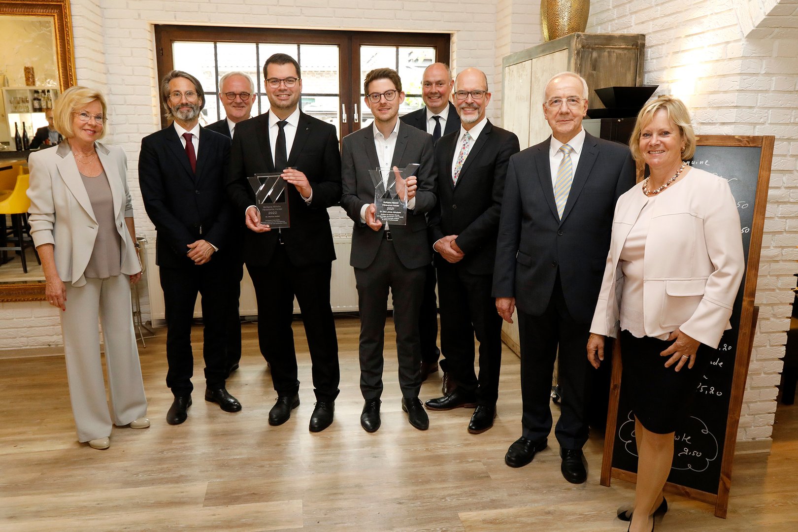 Dr. Markus Gahler wins Wolfgang Wirichs Förderpreis Handel 2022