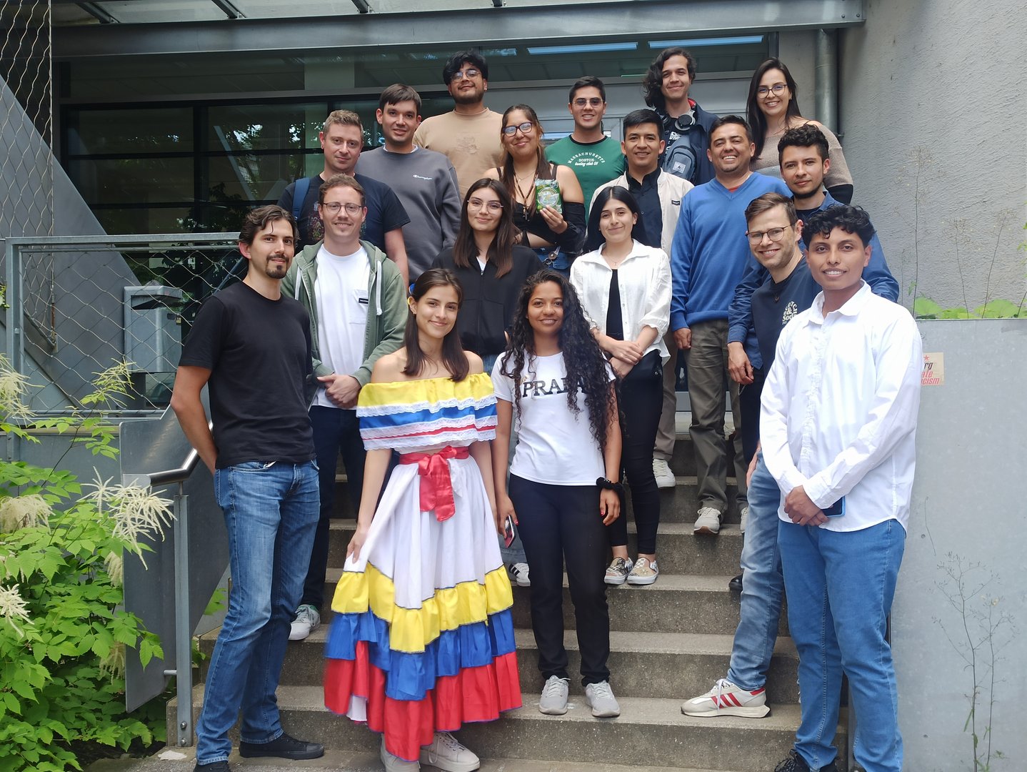 Visitors from Columbia