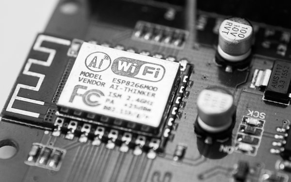 Platine mit WiFi-Modul