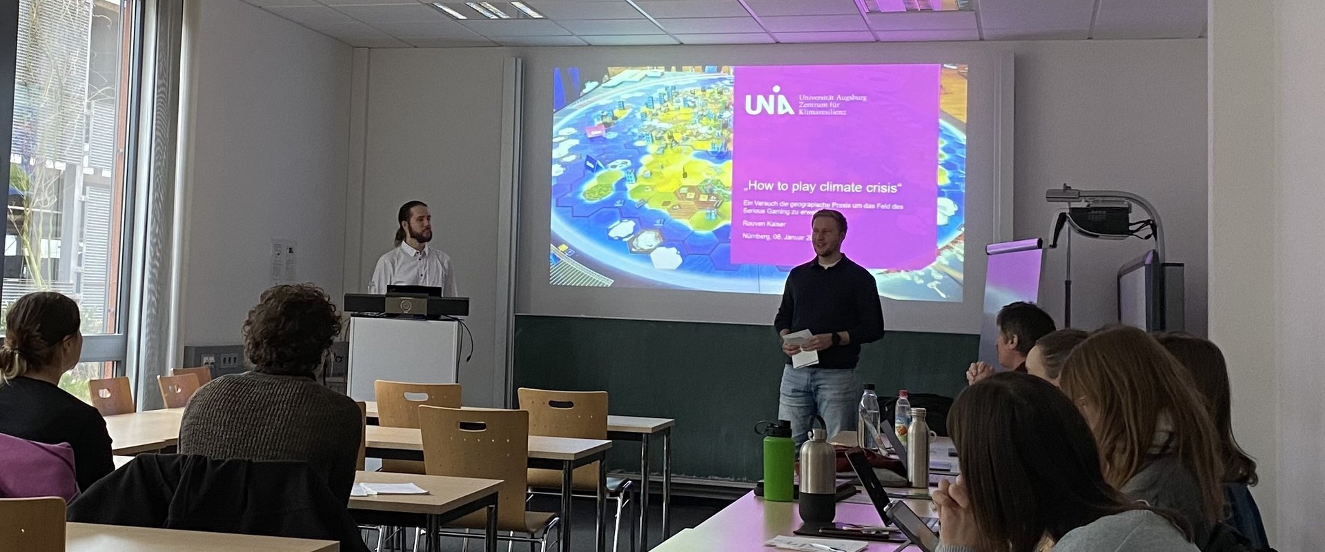 Vortrag Rouven Kaiser in Erlangen Serious Gaming Institut für Geographie