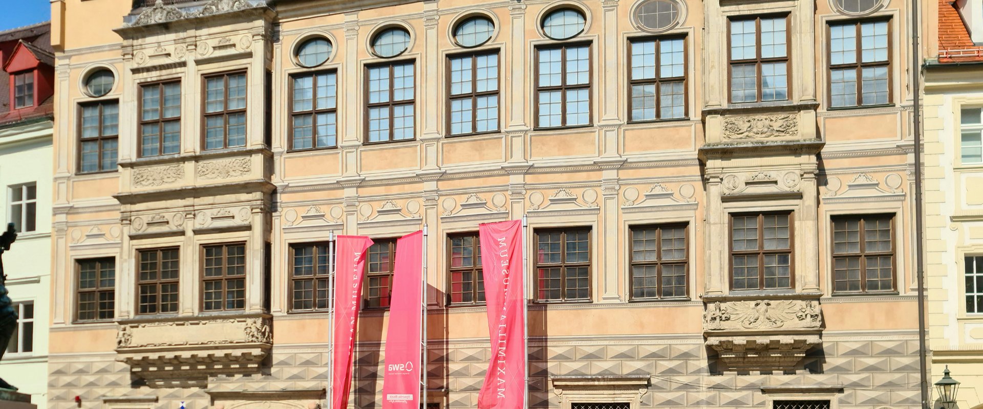Blick auf das Maximilianmuseum