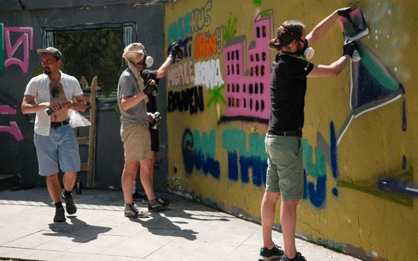 Streetart sorgt für Miteinander und gestaltet nachhaltig den urbanen Raum