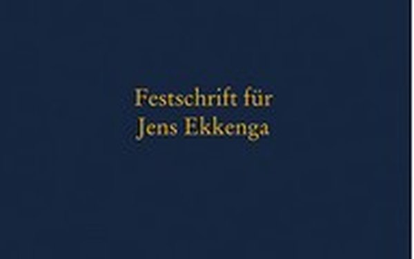 Festschrift Jens Ekkenga