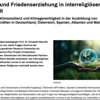 Webseite Religionen, Umweltbildung, Frieden