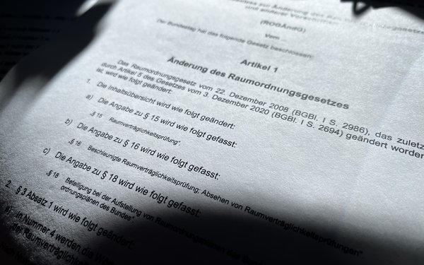 Raumordnung