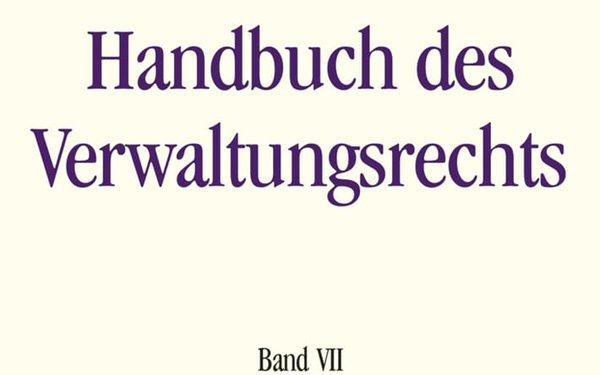 Handbuch des Verwaltungsrechts