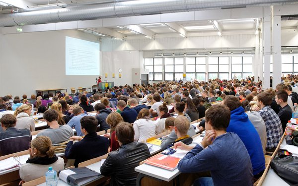 Vorlesung im Hörsaal