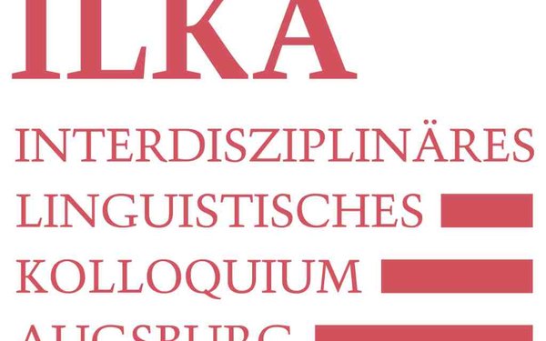 Logo des Interdisziplinären Linguistischen Kolloquiums Augsburg ILKA