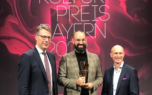 Mario Frei bei der Preisverleihung Kulturpreis 2023