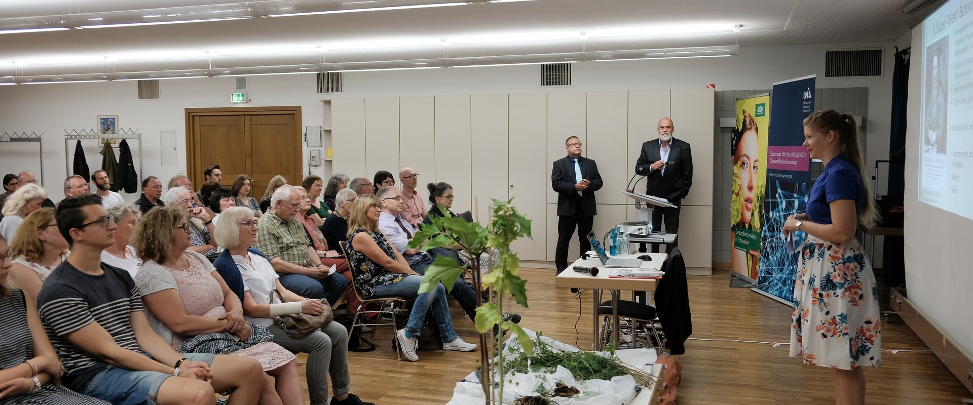 Klaus Wolf, Stefan Buß und Julia Vollweiler