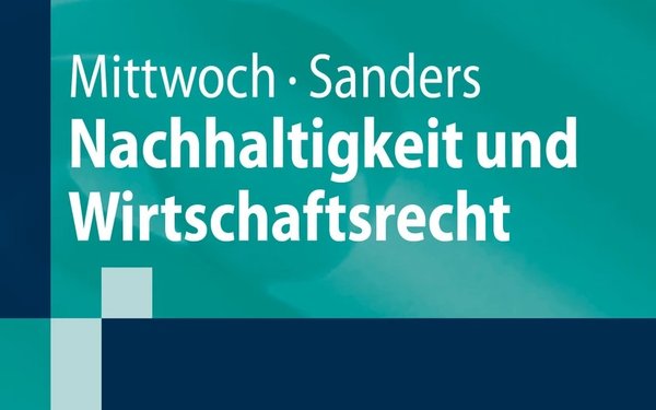 Nachhaltigkeit und Wirtschaftsrecht - Cover