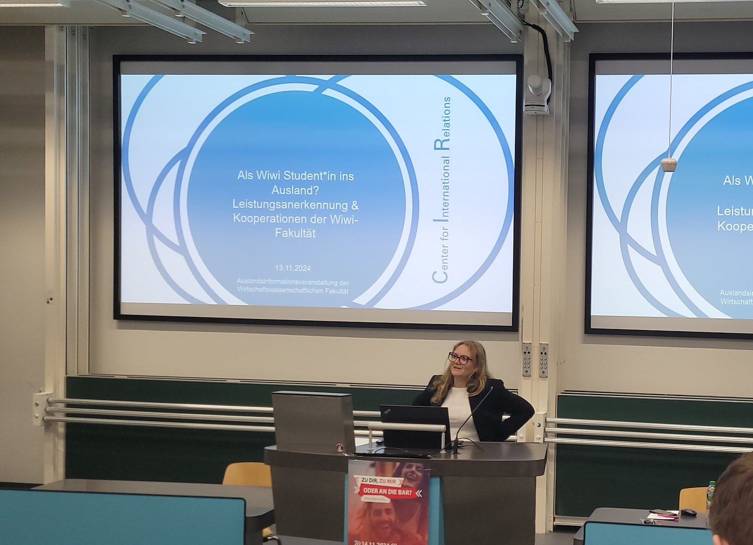 As a Business Student Abroad?