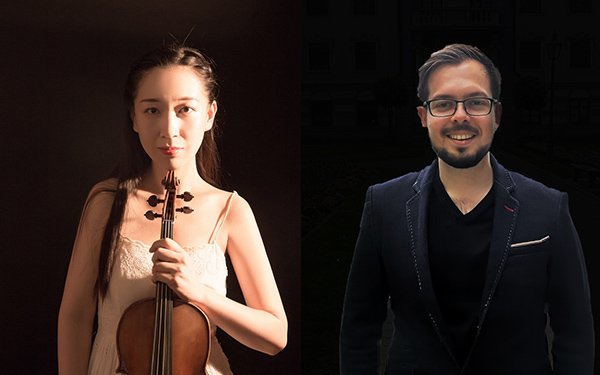 Jieru Wang und Nikolaus Besthorn