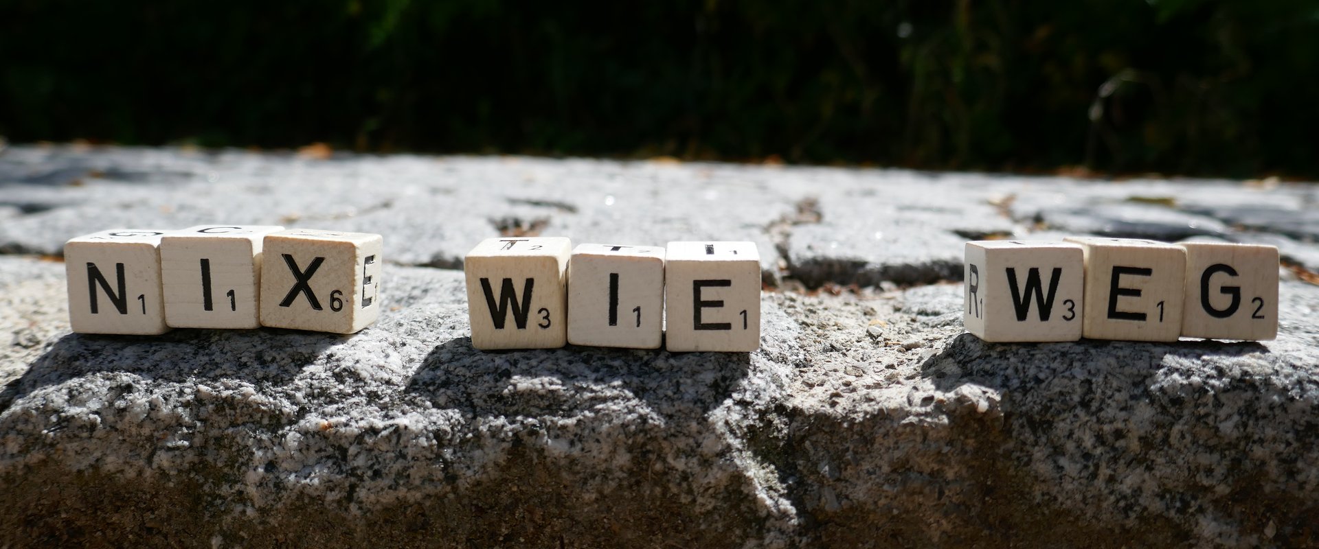 Nix wie weg