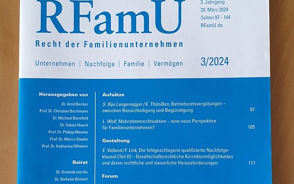 Wolf, RFamU 3/2024