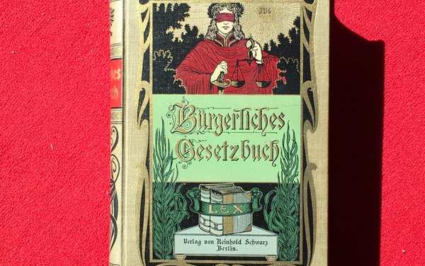 Volksausgabe des BGB 1896