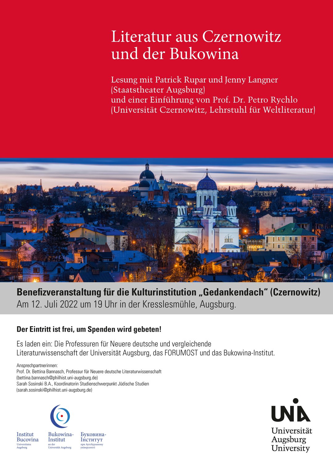 Lesung Czernowitz