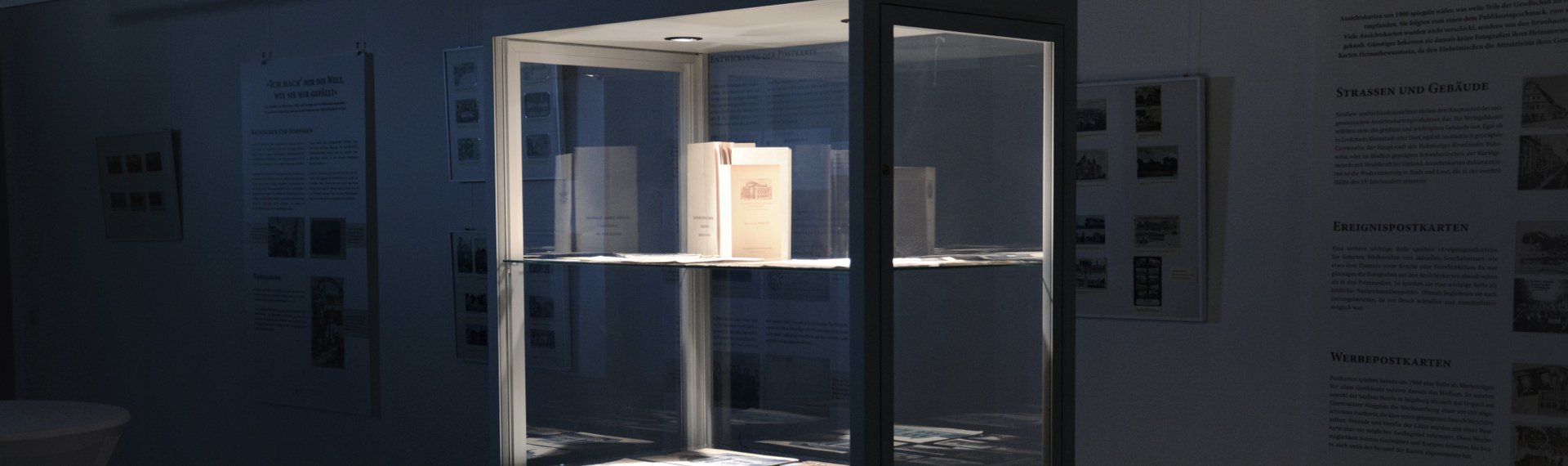 Der Ausstellungsraum des Bukowina-Instituts