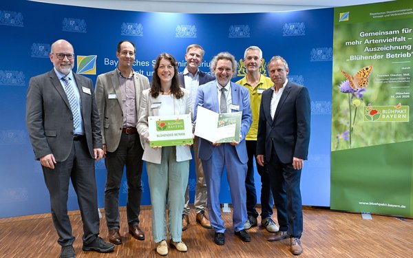 Auszeichnung als Blühender Betrieb
