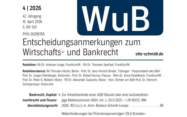 Deckblatt WuB 4/2026