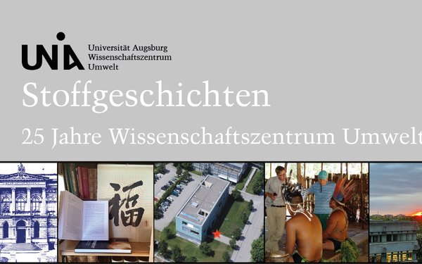 Coverausschnittt des Festbandes anl?sslich des 25-j?hrigen Jubil?ums des Wissenschaftszentrum Umwelt