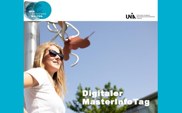 Bild mit Studierender vor Brunnen