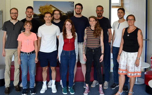 Gruppenfoto des Lehrstuhlteams