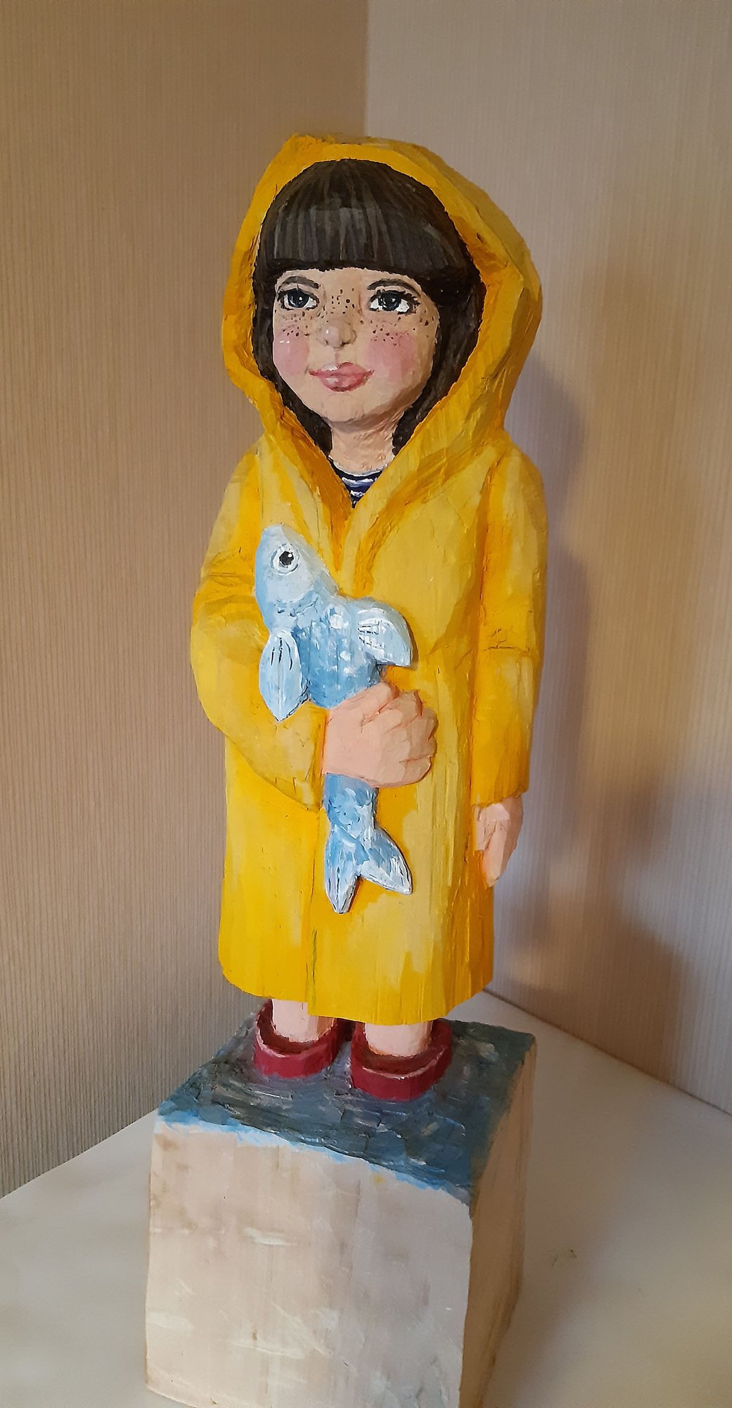 madonna mit fisch