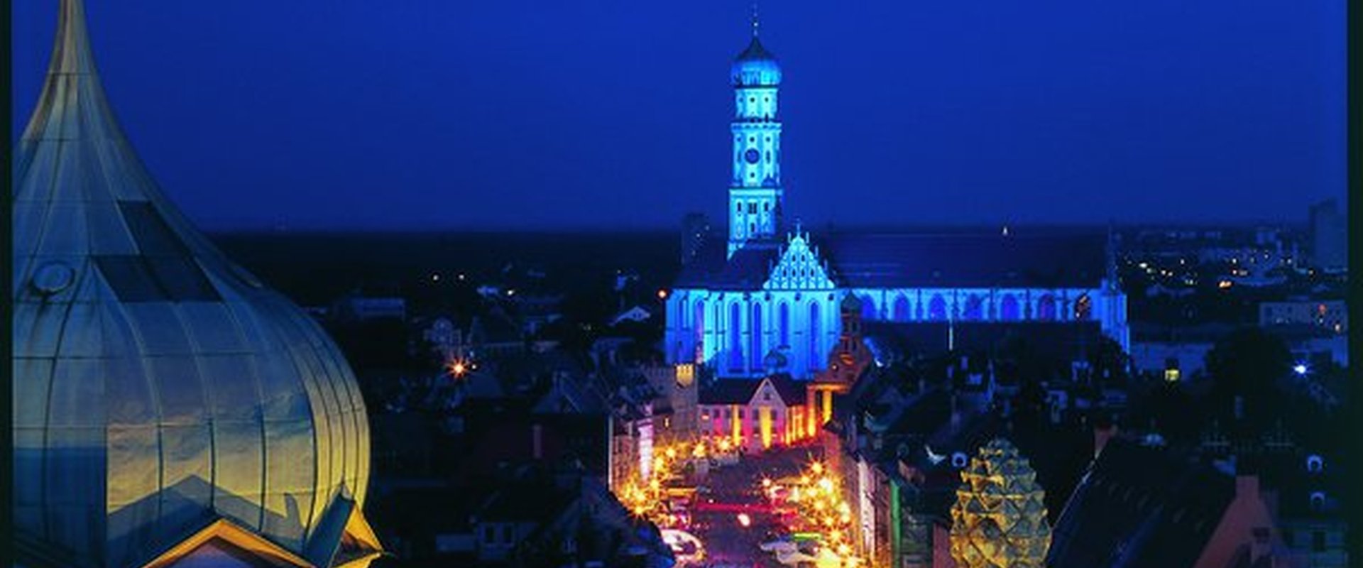 Augsburg bei Nacht