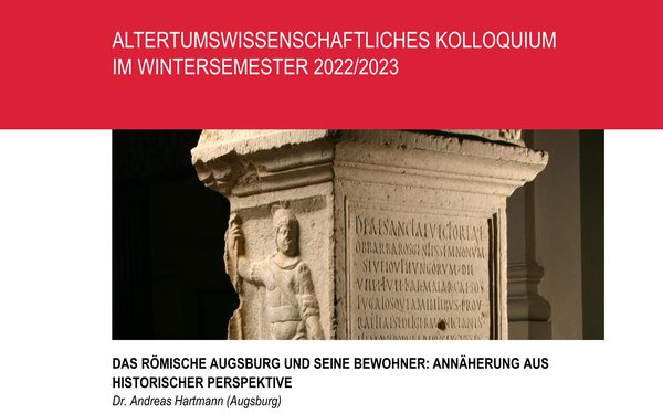 Teaser Bild für den Vortrag von Dr. Andreas Hartmann