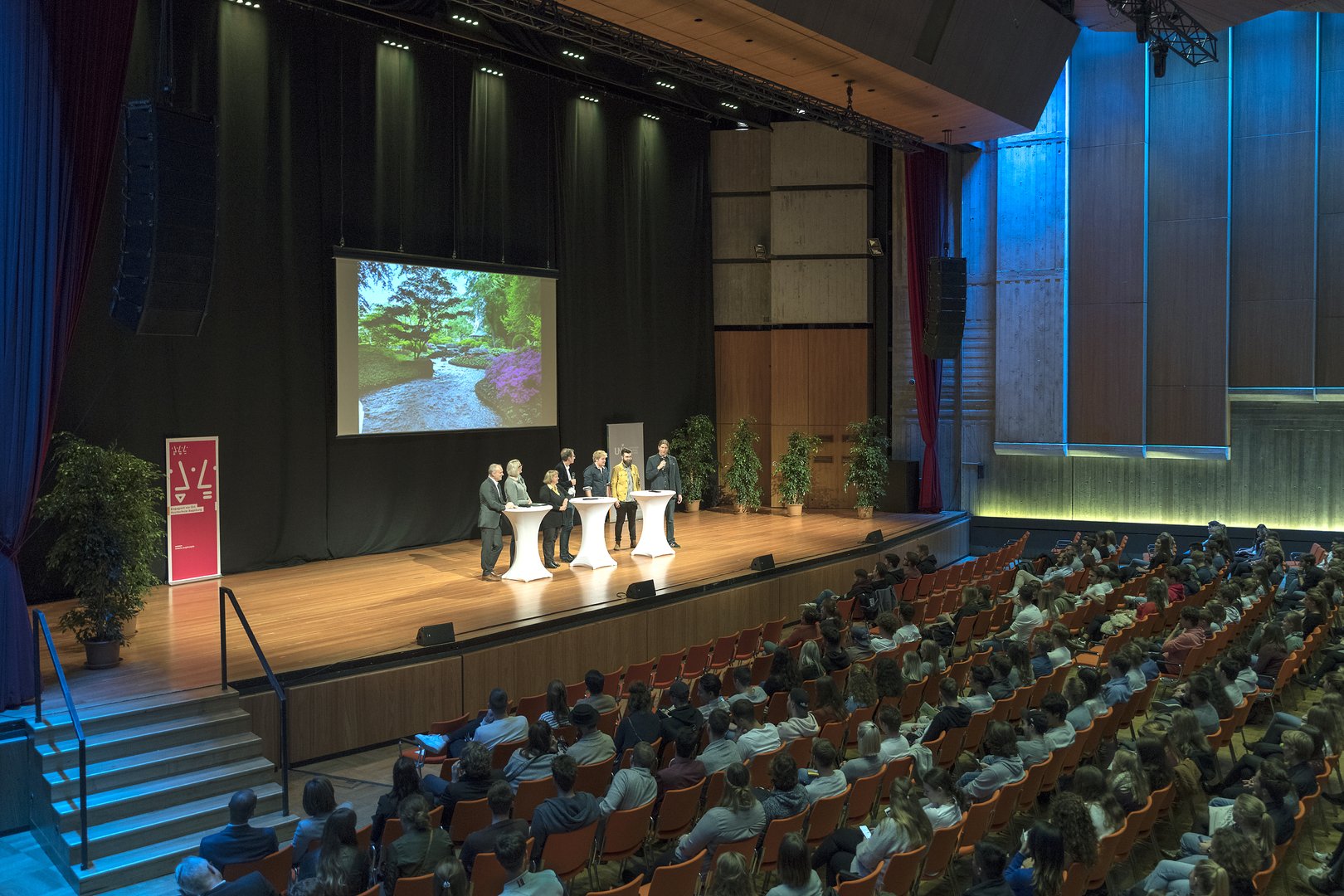 Erstsemesterempfang für die Studierenden der beiden Augsburger Hochschulen in der Kongresshalle